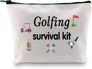Golfing Survival Kit Makeup Bag Golfing Gift Golf Accessories Gift for Mom Golfer Humor