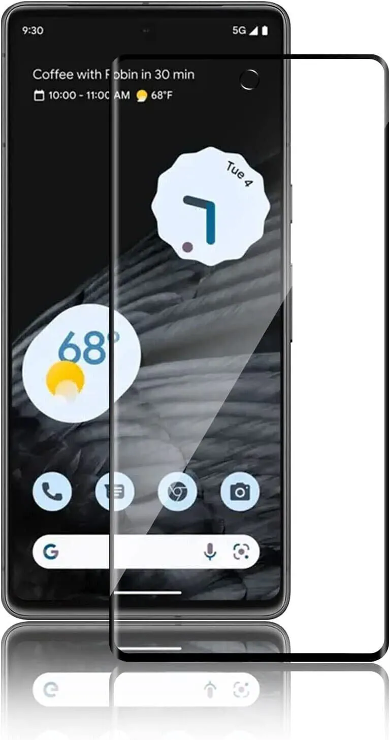 Google Pixel 7 Pro Case , Clear Cover & Glass Screen Protector