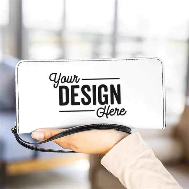 Gothic Skull Design Womens Personalised Wallet