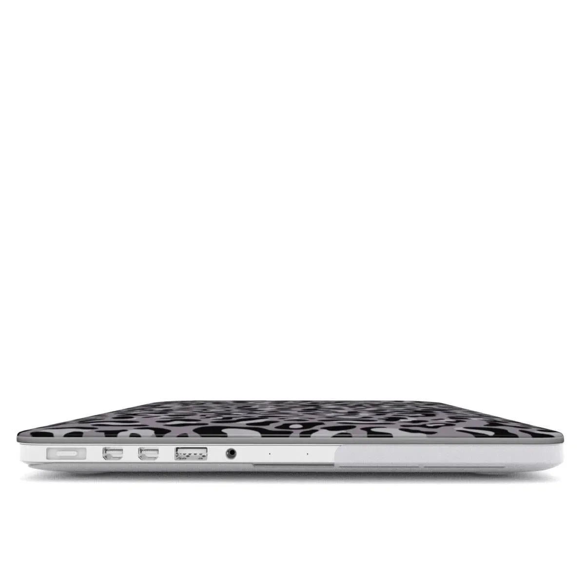 Grey leopard Print