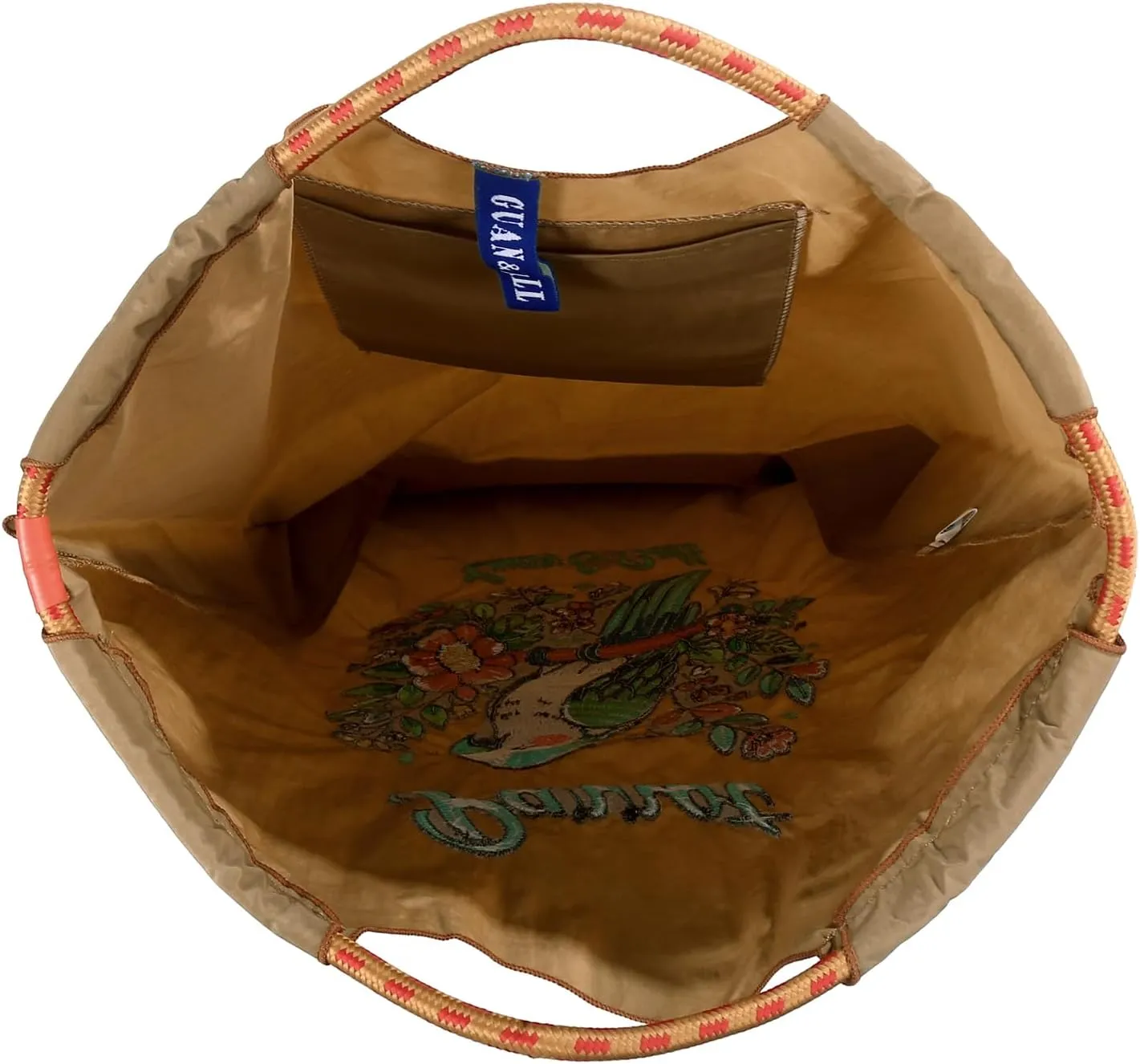 Guan&Ball Nylon Tote Bag for Women，Nylon Tote Bag,Everyday Bag Handbags for Work Beach Gym