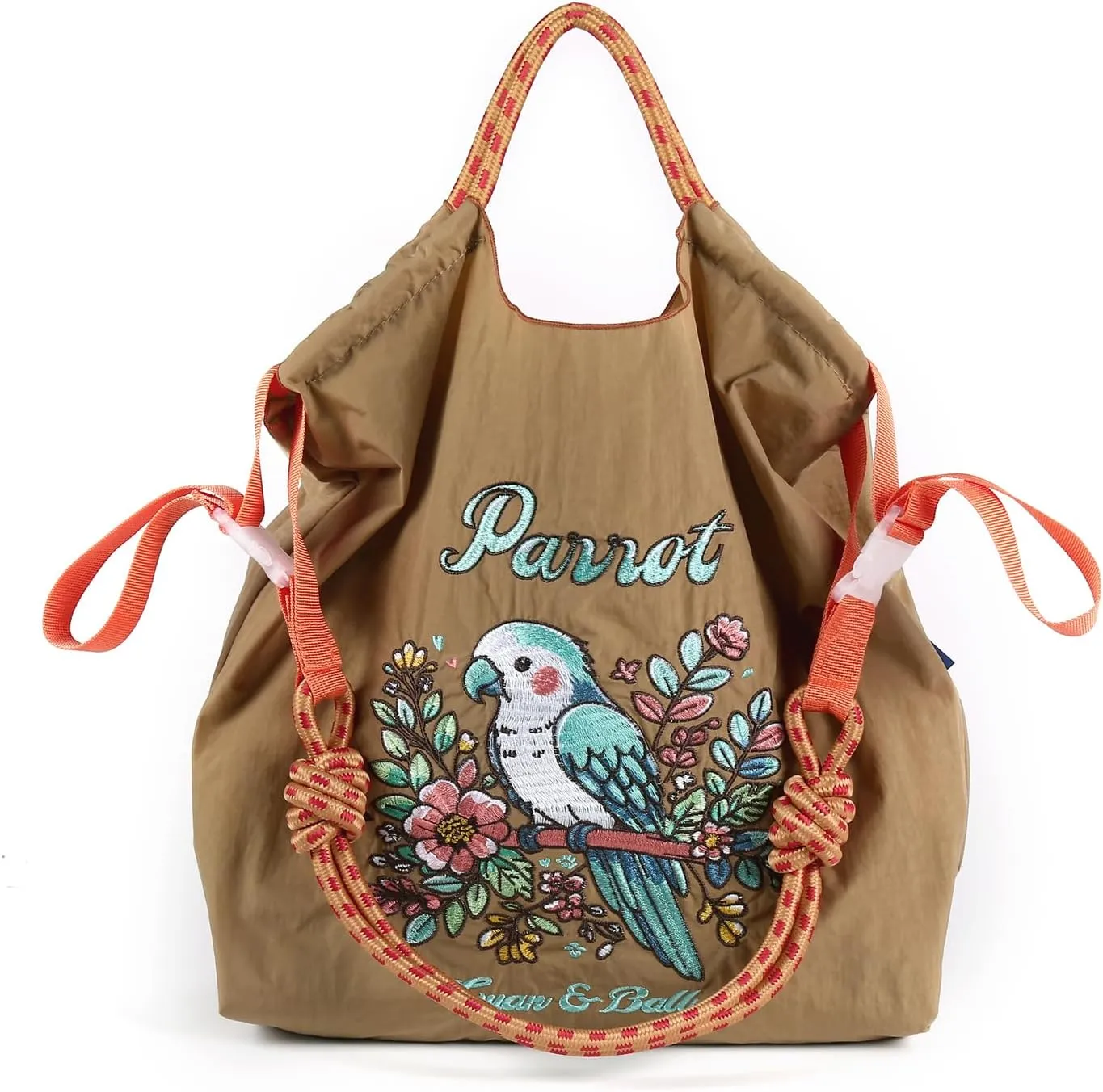 Guan&Ball Nylon Tote Bag for Women，Nylon Tote Bag,Everyday Bag Handbags for Work Beach Gym