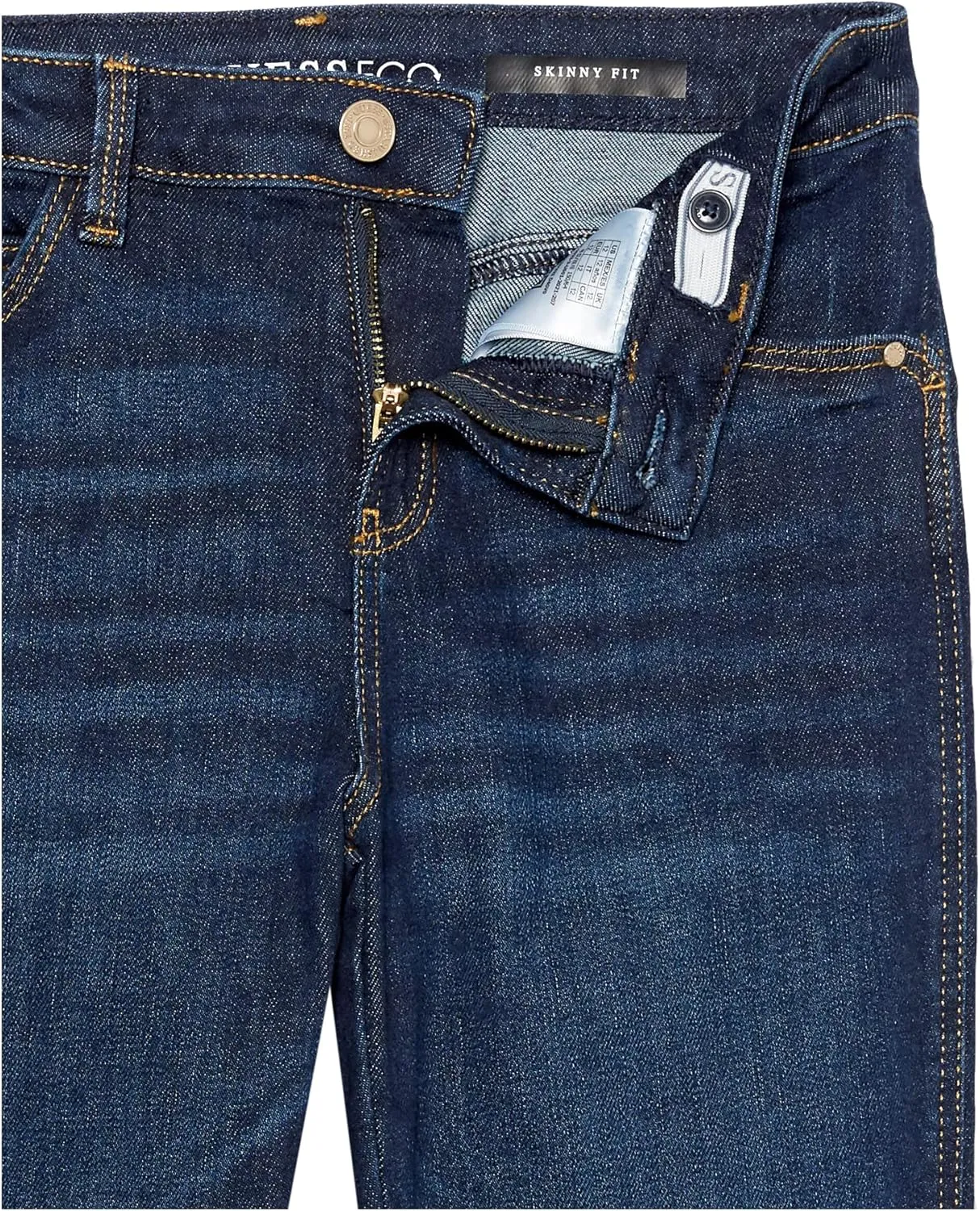 GUESS Girls' Stretch Denim Skinny 5 Pocket Jean