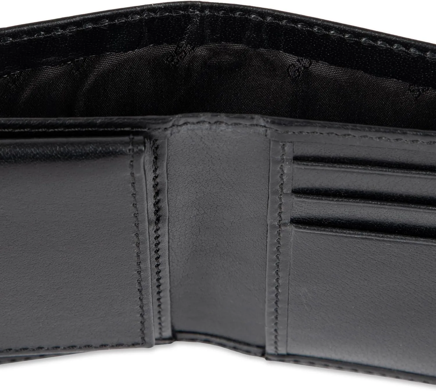 Guess Men's Classic Bifold Wallet with Card Slots, Bill Compartment and Id Window