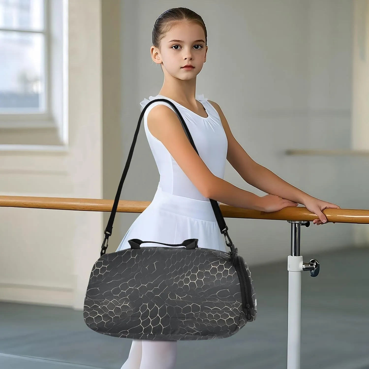 GuoChe Crossbody Wallet Purse with Shoes Compartment Trendy Small Shoulder Bags for Go shopping