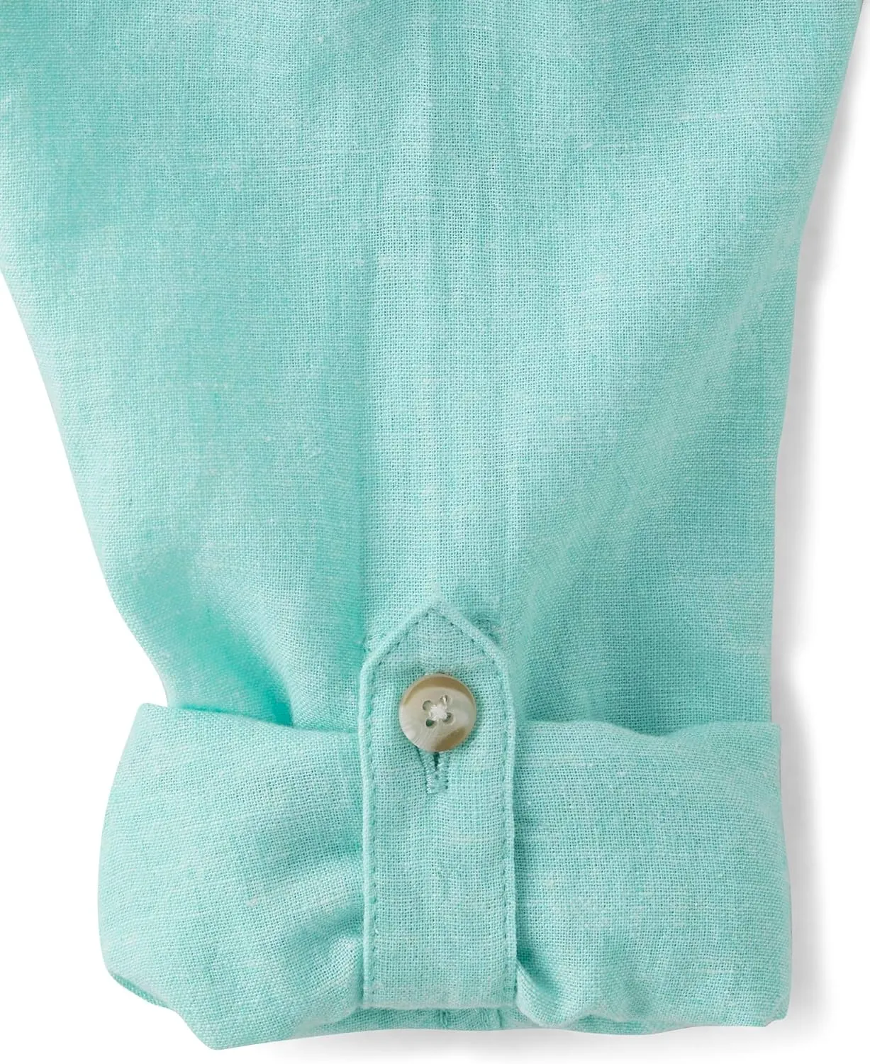 Gymboree Baby Boys' and Toddler Long Sleeve Linen Button Up Shirt