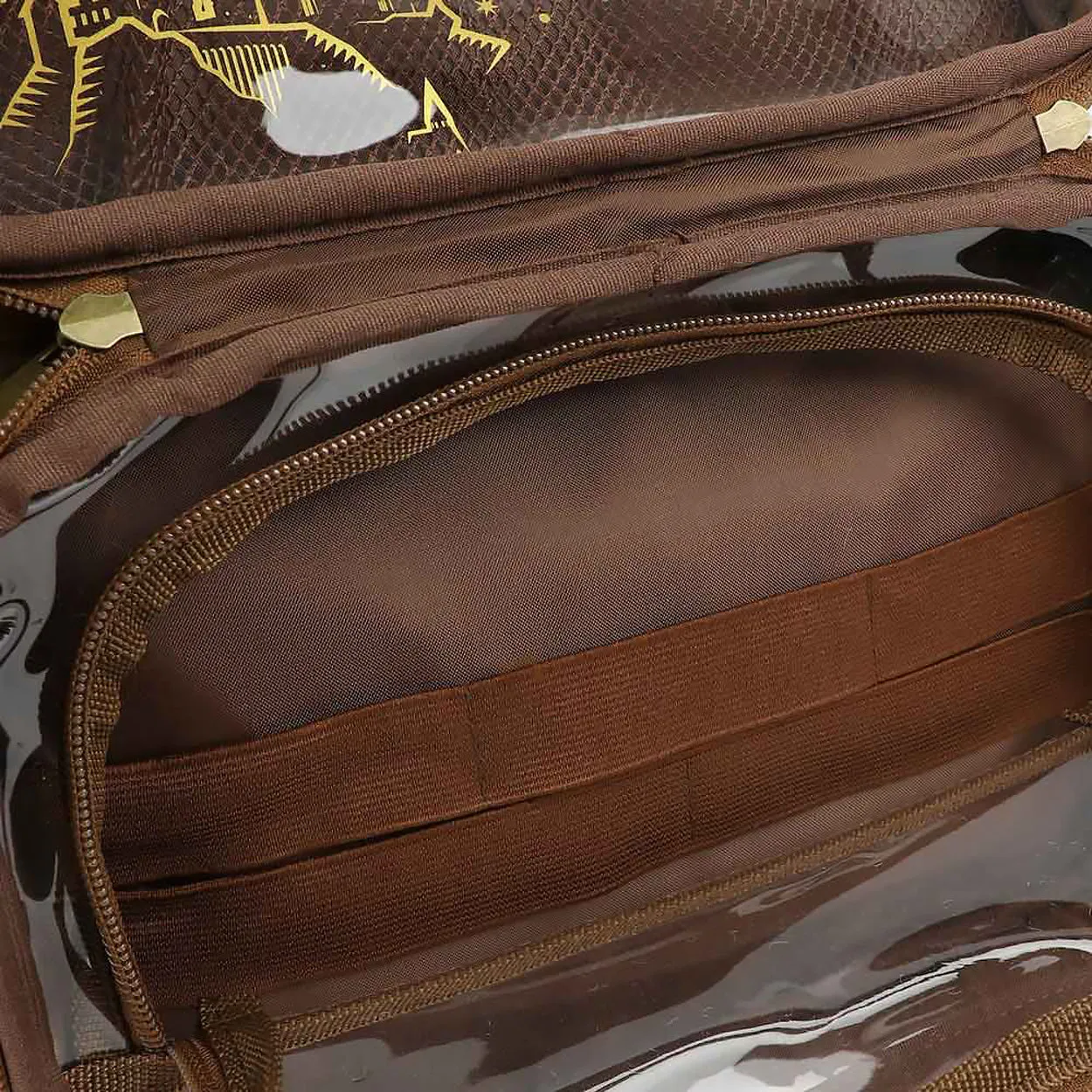 Harry Potter Hogwarts Travel Toiletry Bag Quilted Design Hanging Cosmetic Organizer