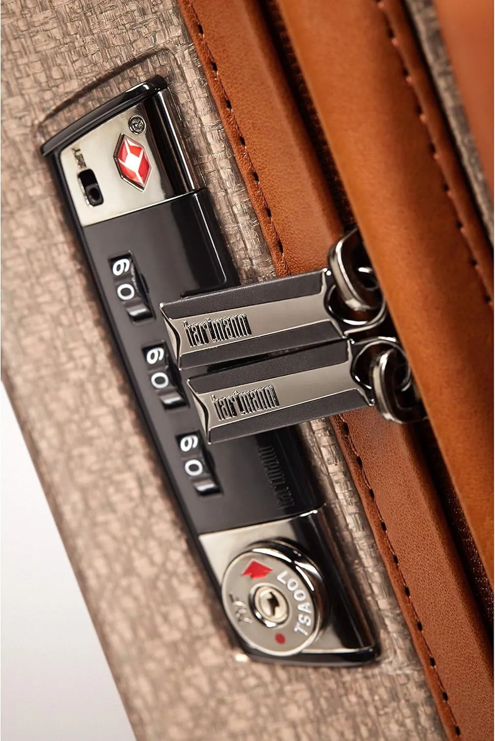 Hartmann 7R XL, Rose Gold/Tan Trim