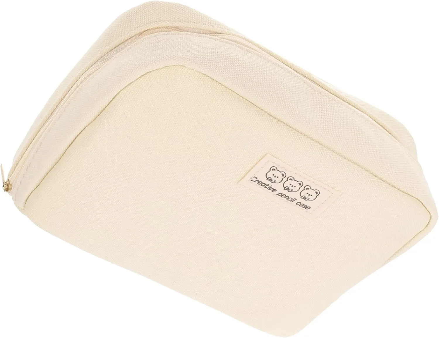 Homoyoyo Makeup Tool Holding Bag Large Capacity Travel Storage Organizing Pencil Case for Women Men