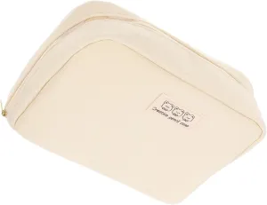 Homoyoyo Makeup Tool Holding Bag Large Capacity Travel Storage Organizing Pencil Case for Women Men