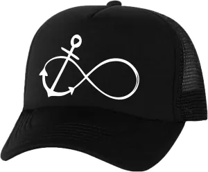 Infinity Anchor Truckers Mesh Snapback hat
