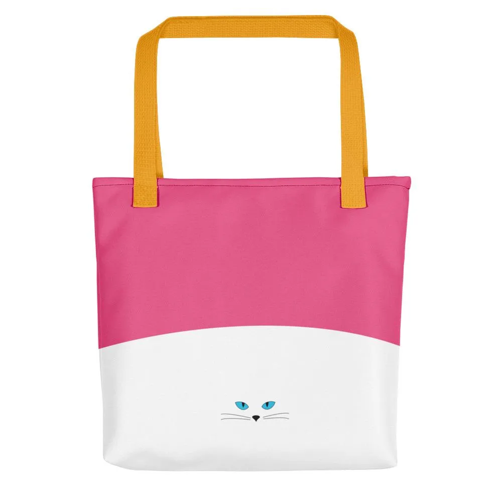 Inscrutable Cat 'Juicy Fruity Bubblegum' Tote bag