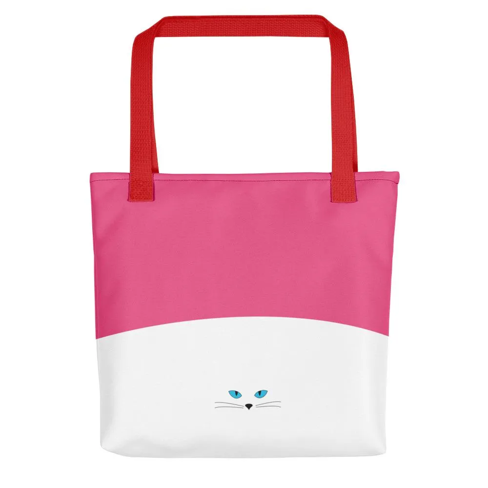 Inscrutable Cat 'Juicy Fruity Bubblegum' Tote bag