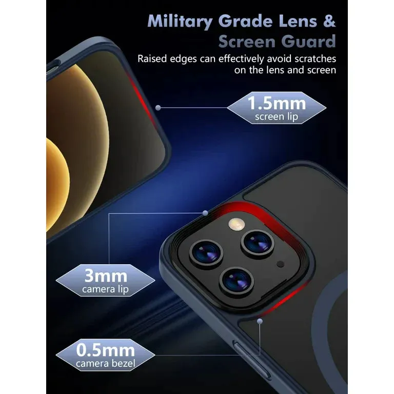 iPhone 13 Ultra Magsafe Drop Proof Sleek Matte Case