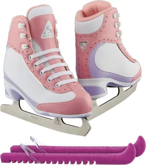 Jackson Ultima Softec Vista Women's/Girls Figure Skates Bundle with Guardog Skate Guards