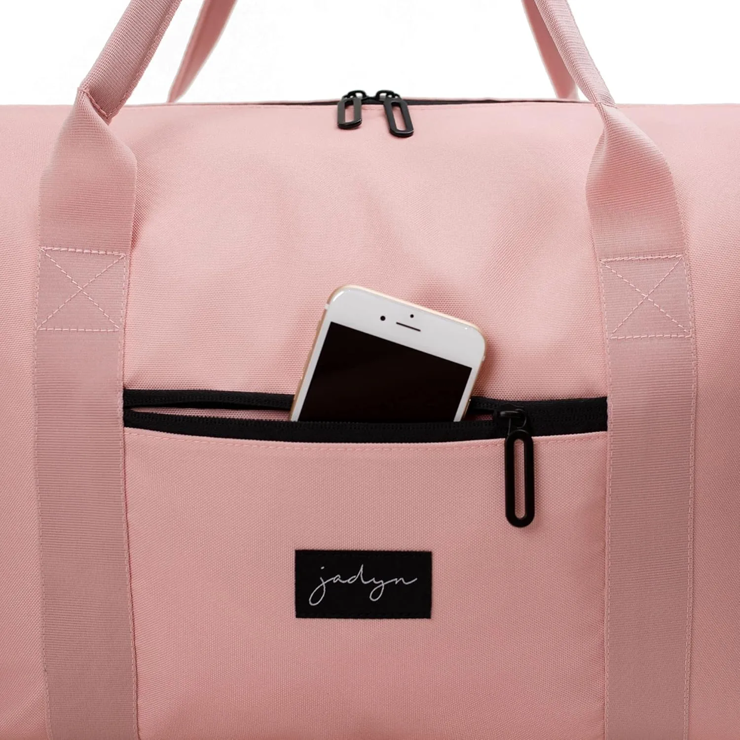 Jadyn Lola Travel Bag, Weekender/Overnight Duffel, Gym Tote Bag for Women, Men