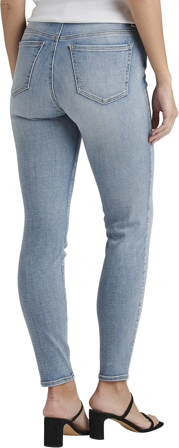 JAG Women's Cecilia Mid Rise Skinny Jeans