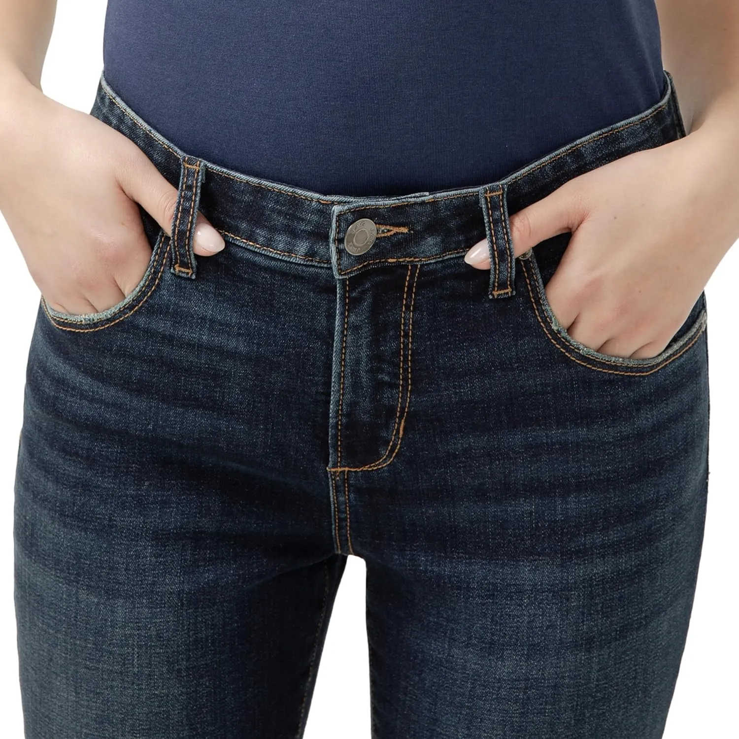 JAG Women's Cecilia Mid Rise Skinny Jeans