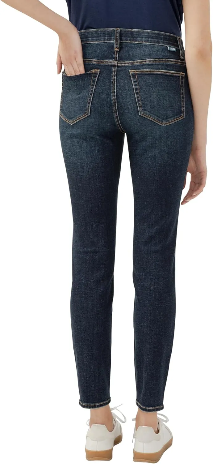 JAG Women's Cecilia Mid Rise Skinny Jeans