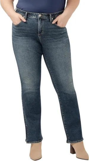 JAG Women's Plus Size Eloise Mid Rise Bootcut Jeans