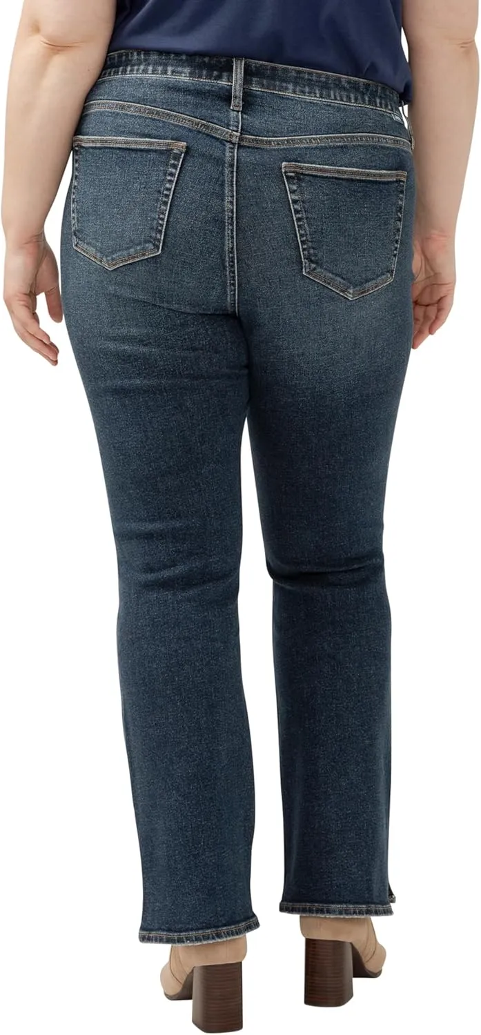 JAG Women's Plus Size Eloise Mid Rise Bootcut Jeans