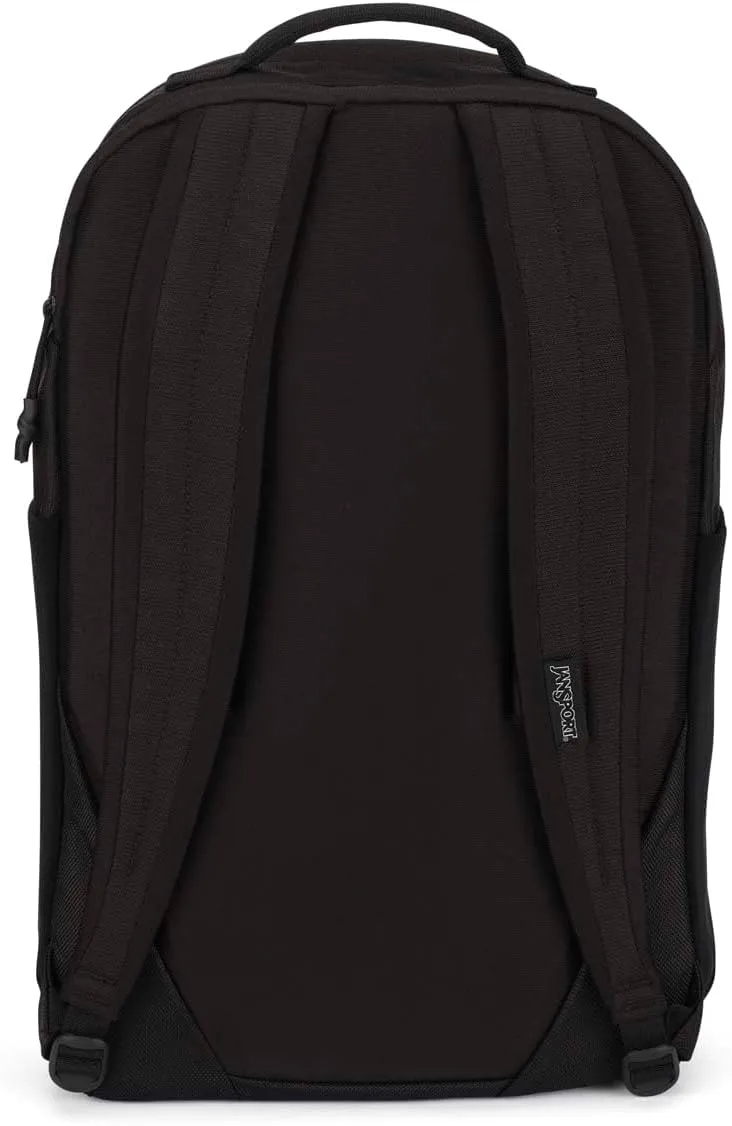 JanSport Inbound Pack – Large Main Compartment, Dual Water Bottle Pockets, and Dedicated 15-Inch Padded Laptop Pocket, Black
