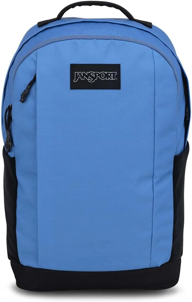 JanSport Inbound Pack – Large Main Compartment, Dual Water Bottle Pockets, and Dedicated 15-Inch Padded Laptop Pocket, Elemental Blue