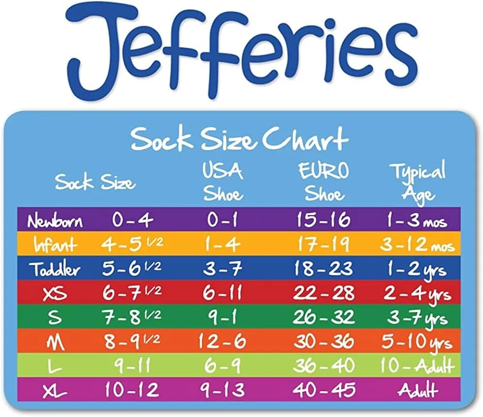 Jefferies Socks Boys' Multi Stripe Crew Socks 6 Pack