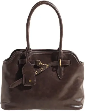 JHTPSLR Vegan Leather Tote Bag for Women Large Vintage Leather Tote Bags Y2k Bags Handbag Work Travel Bags