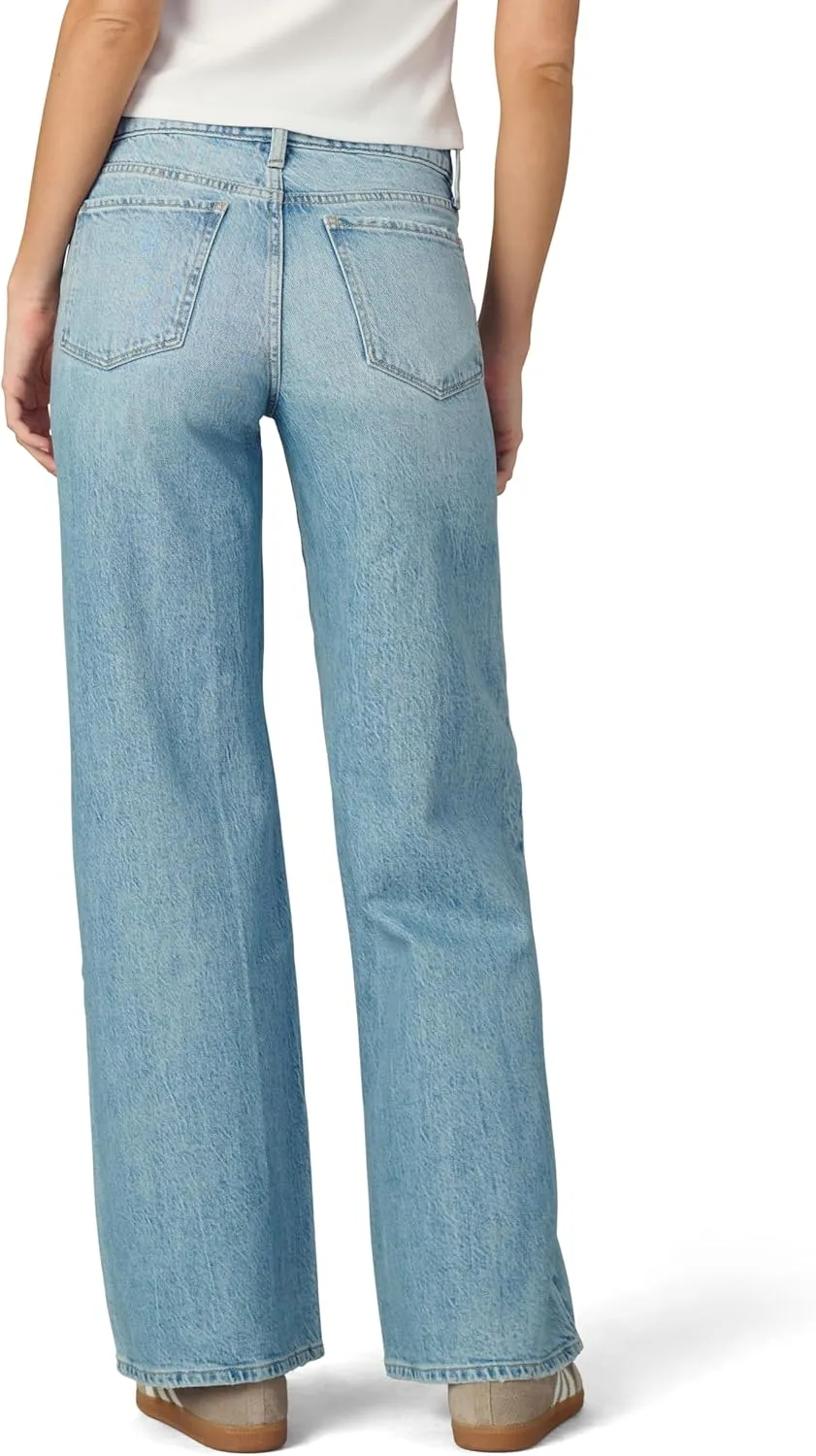 Joe's Women's Lou Low Rise Wide Leg Jeans