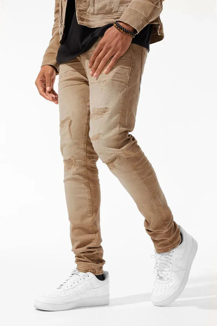 JORDAN CRAIG ROSS MEADOWLAND SKINNY FIT JEANS MULTI COLORS