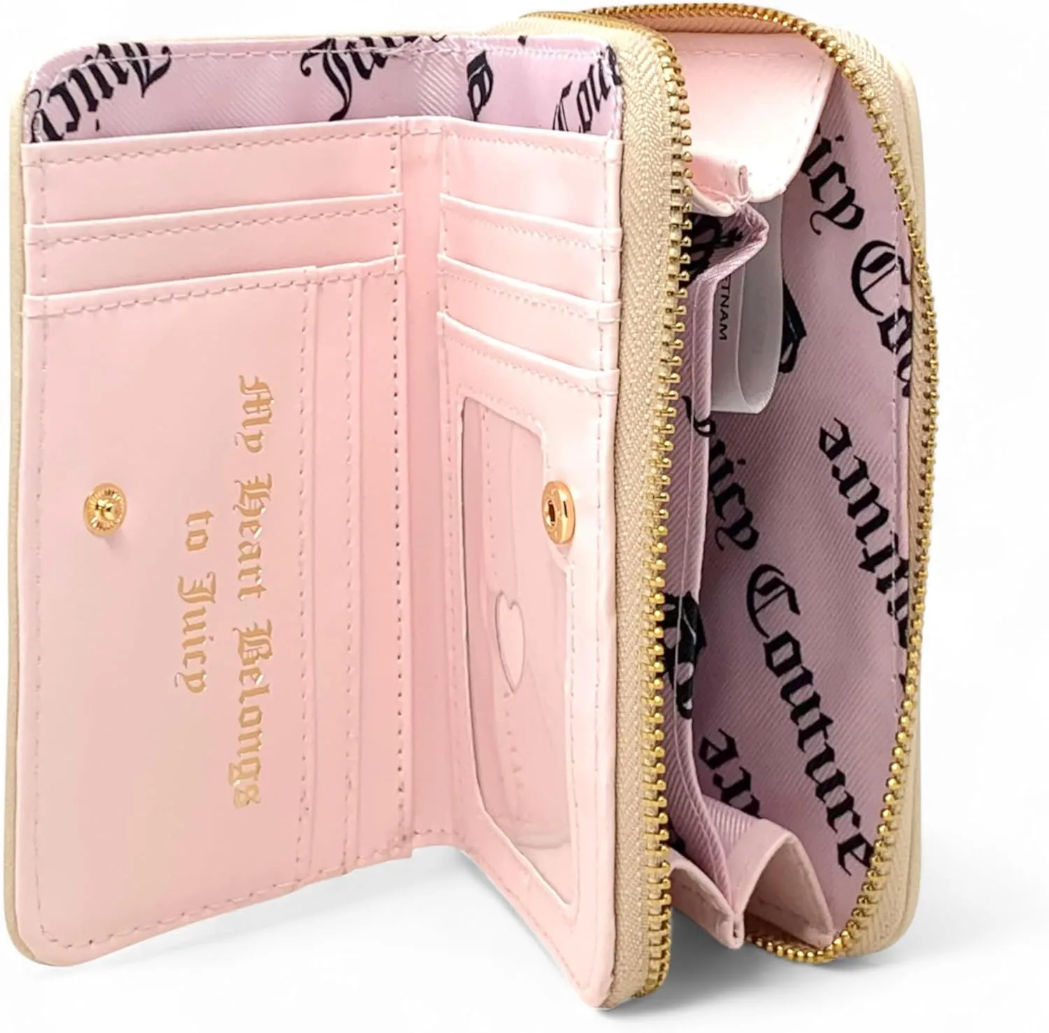 Juicy Couture Women's Multi-Compartment Wallet (Rolling On Pink Diamond)