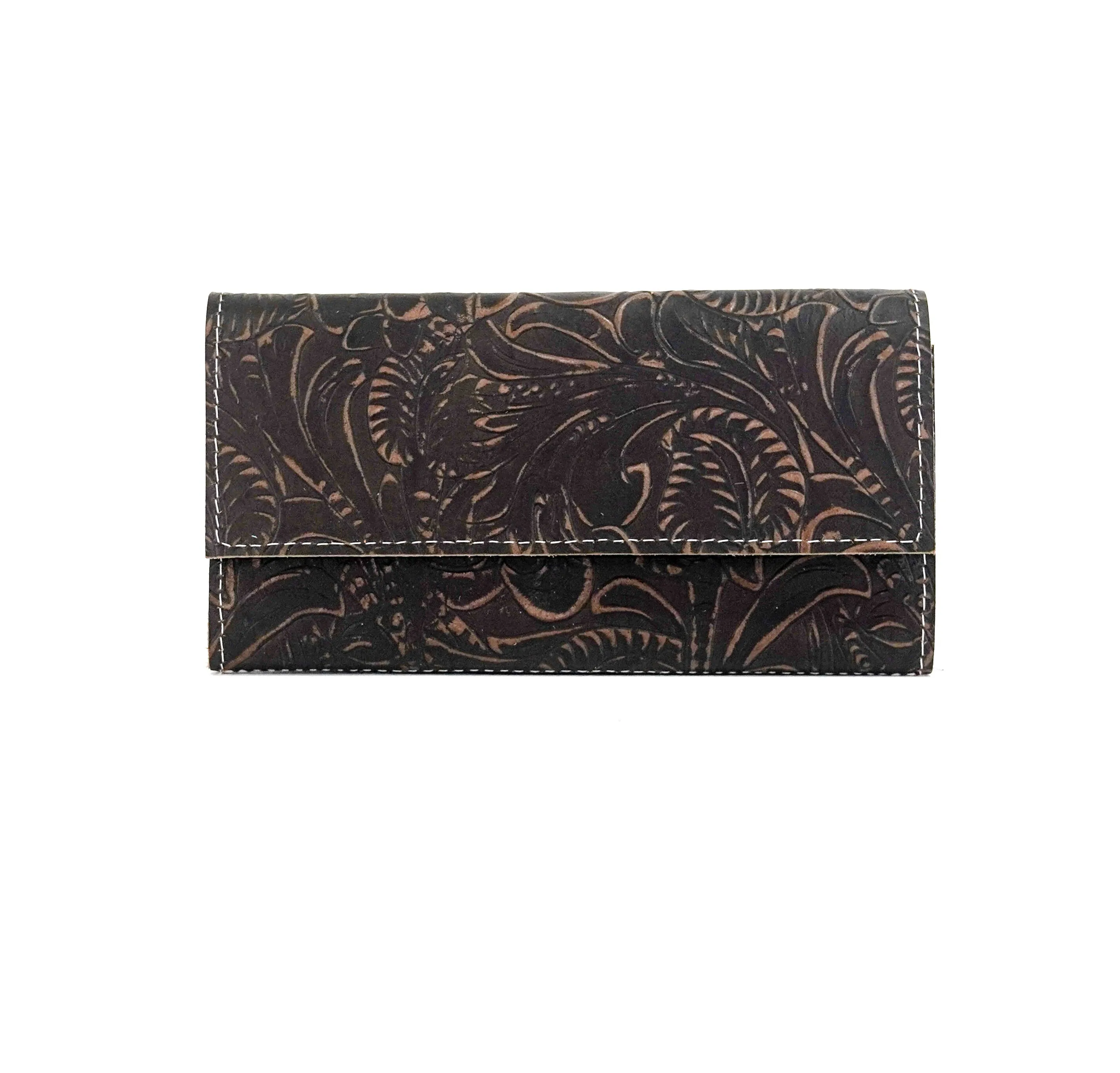 Kacey Wallet - All Embossed w/ Floral Chickory