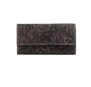 Kacey Wallet - All Embossed w/ Floral Chickory