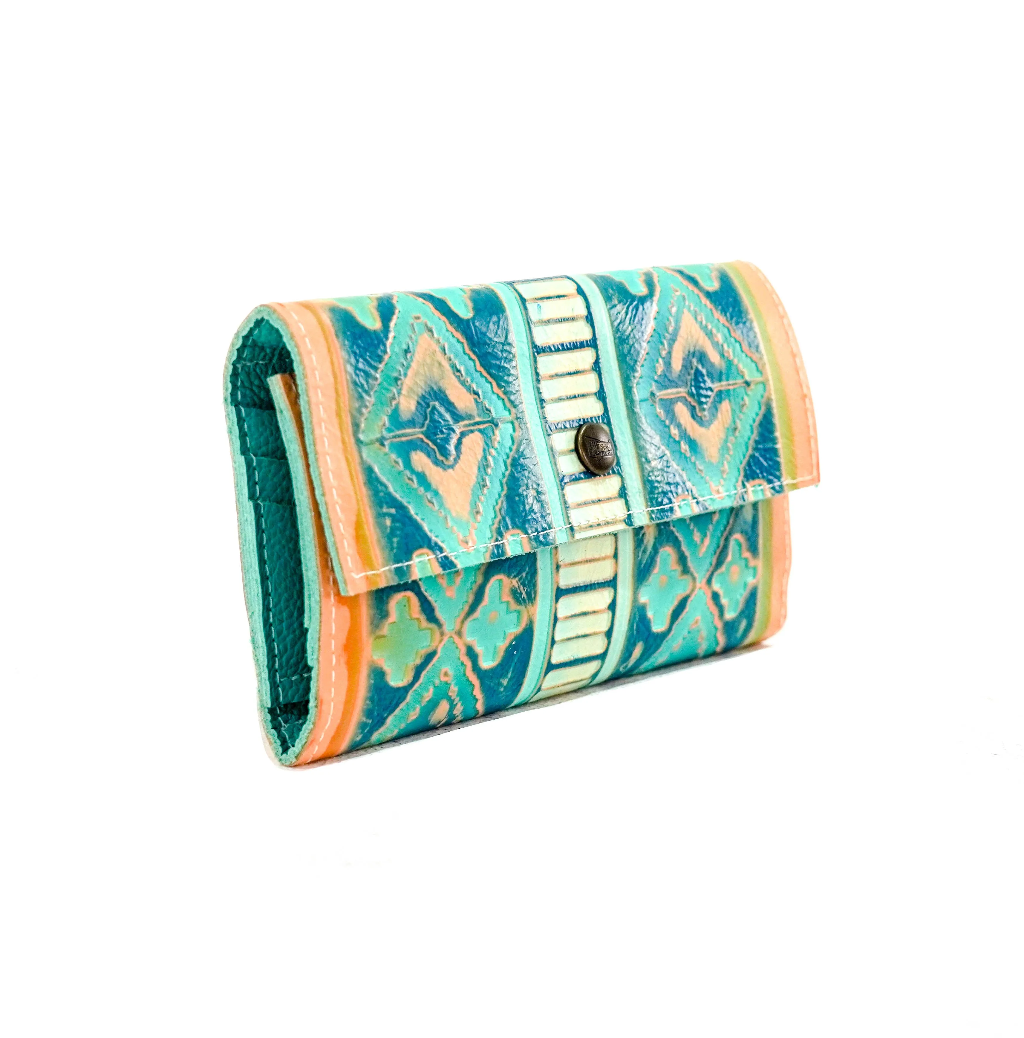 Kacey Wallet - All Embossed w/ Margaritaville Navajo
