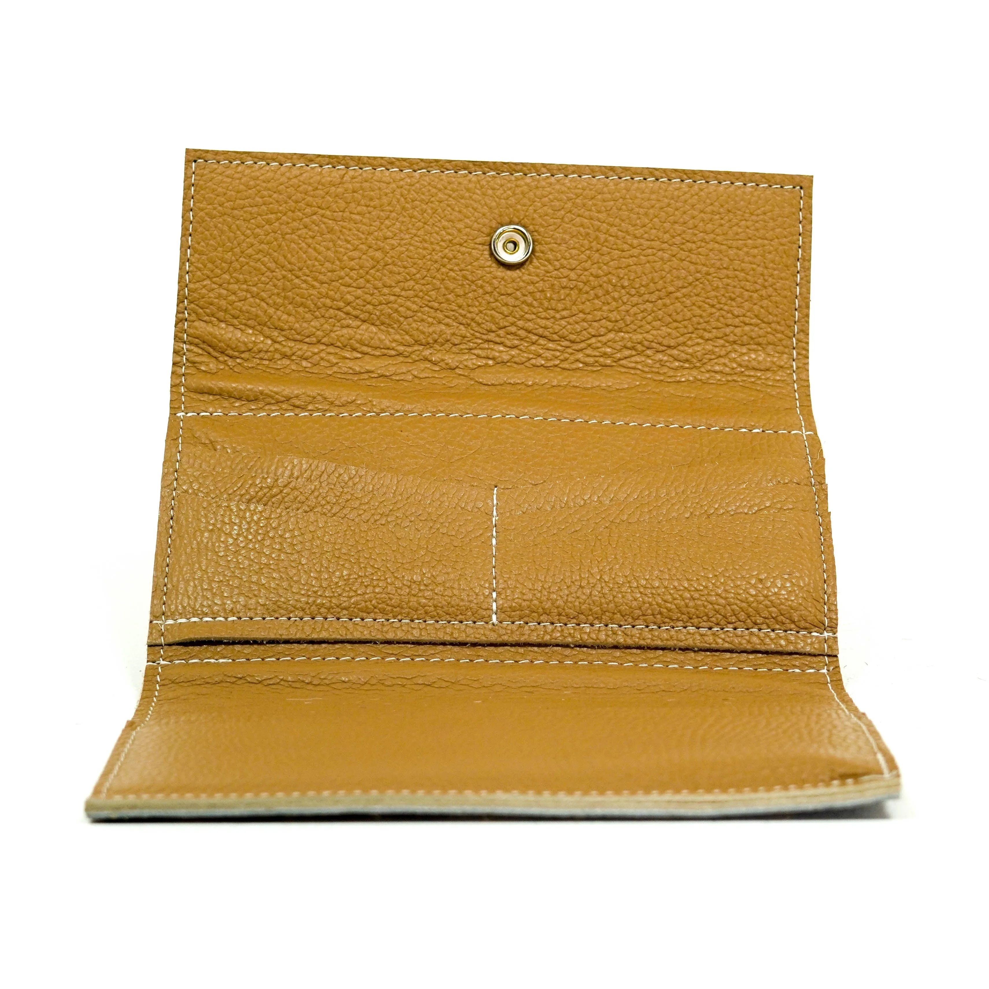 Kacey Wallet - Brindle w/ Sea Glass Tool