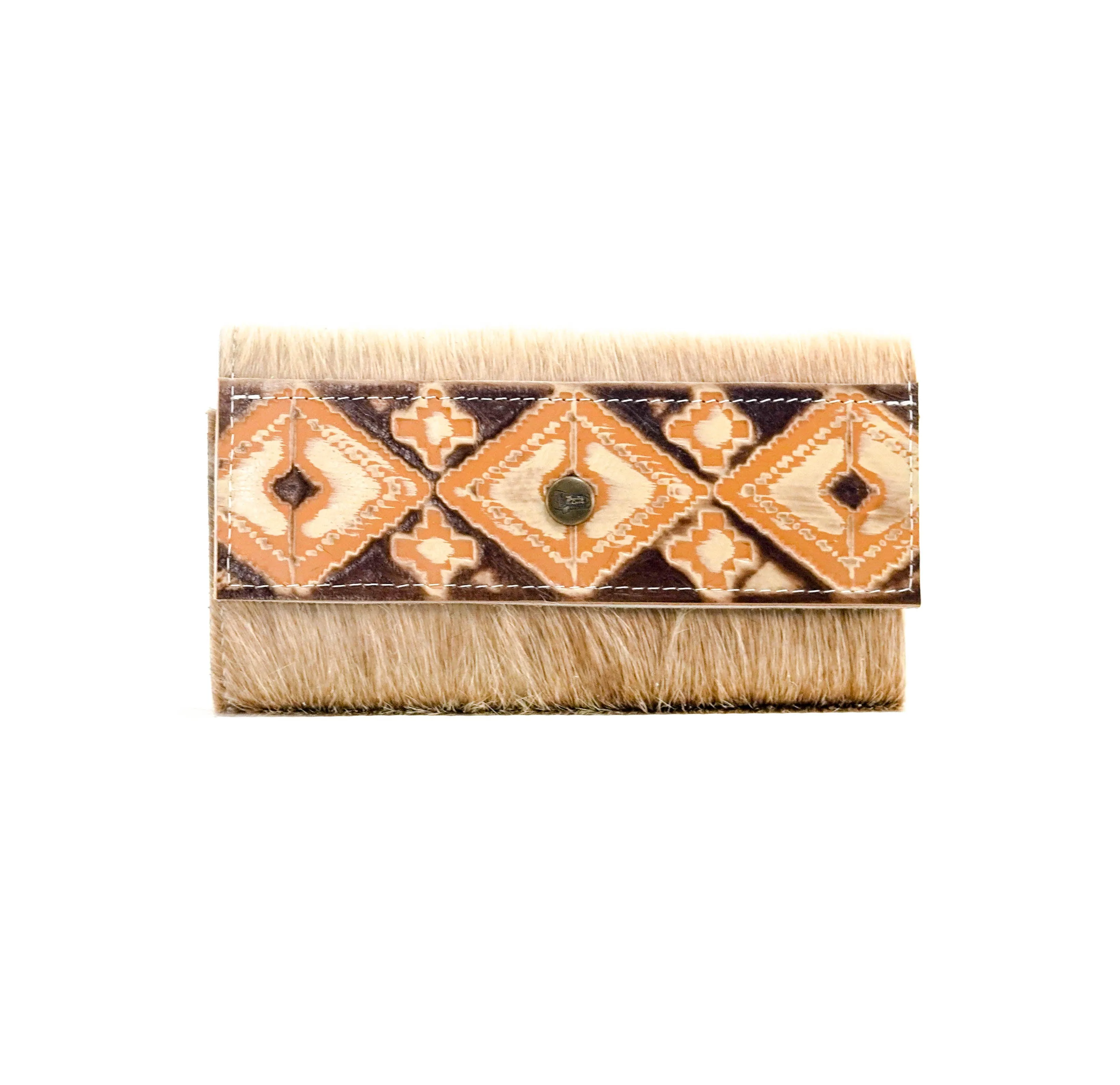 Kacey Wallet - Light Brindle w/ Apache Navajo