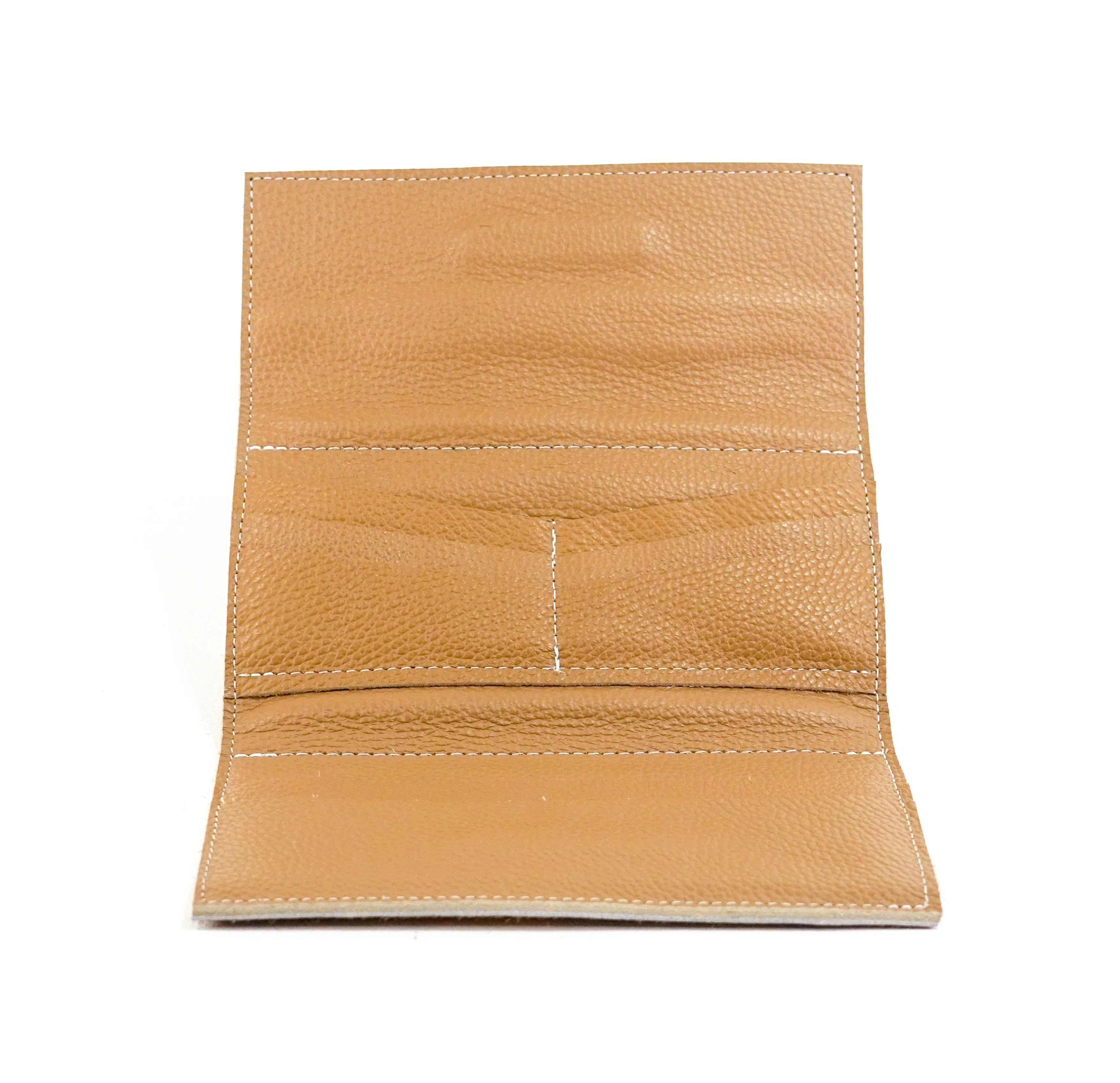 Kacey Wallet - Red Brindle w/ Vanilla Leopard