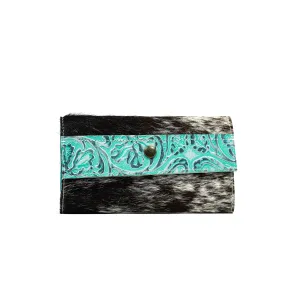 Kacey Wallet - Salt & Pepper w/ Royston Tool