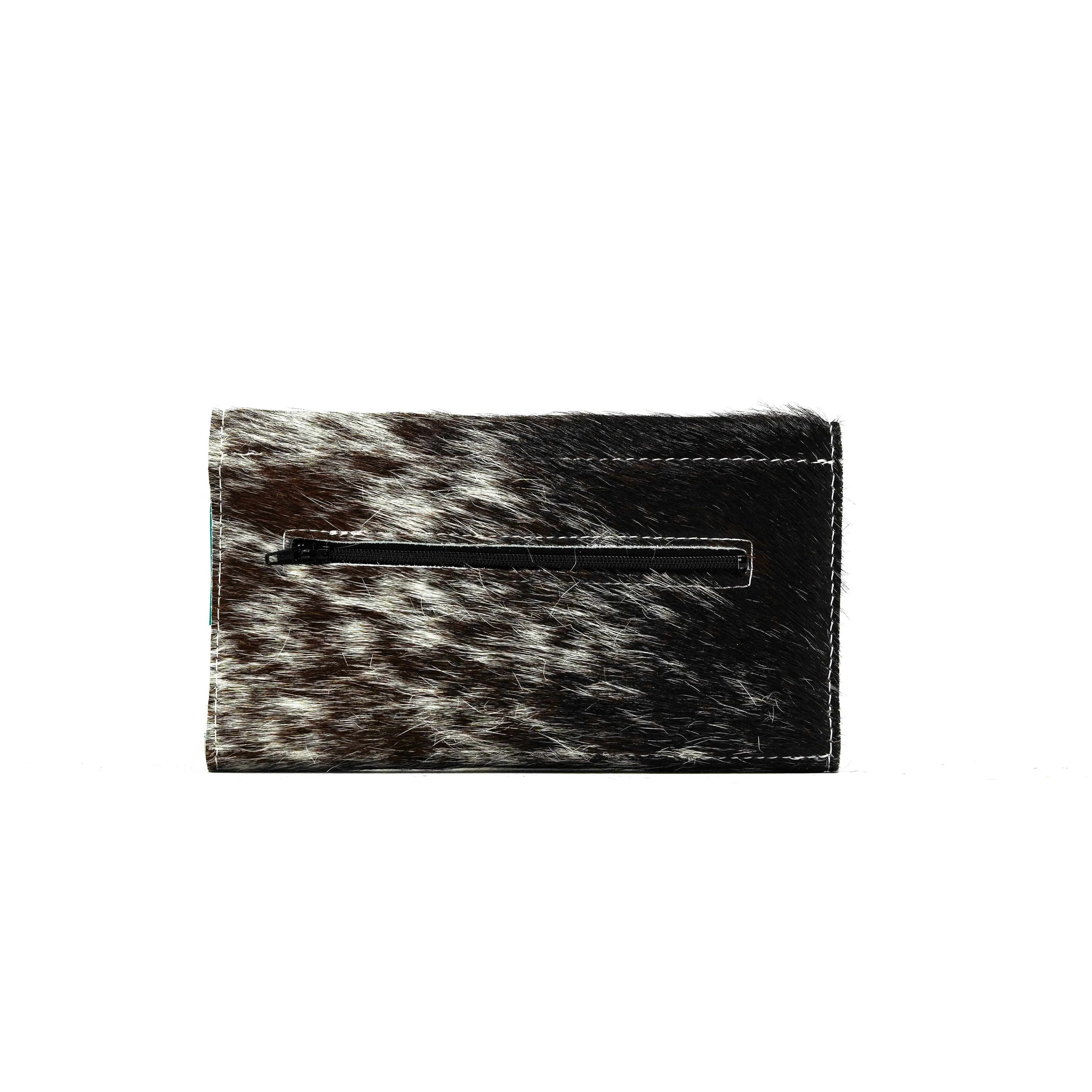Kacey Wallet - Salt & Pepper w/ Royston Tool