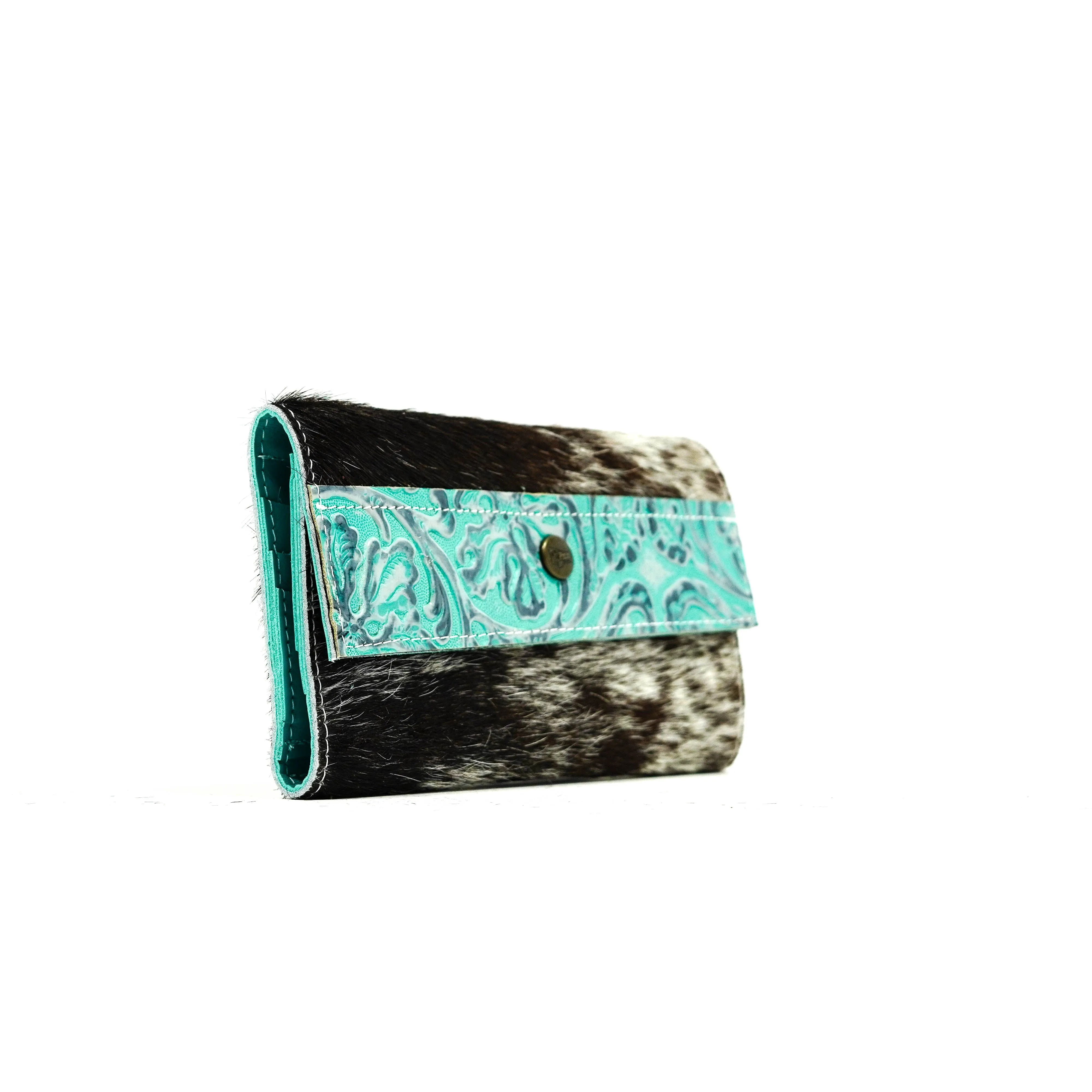 Kacey Wallet - Salt & Pepper w/ Royston Tool