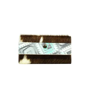 Kacey Wallet - Tricolor w/ Royston Aztec