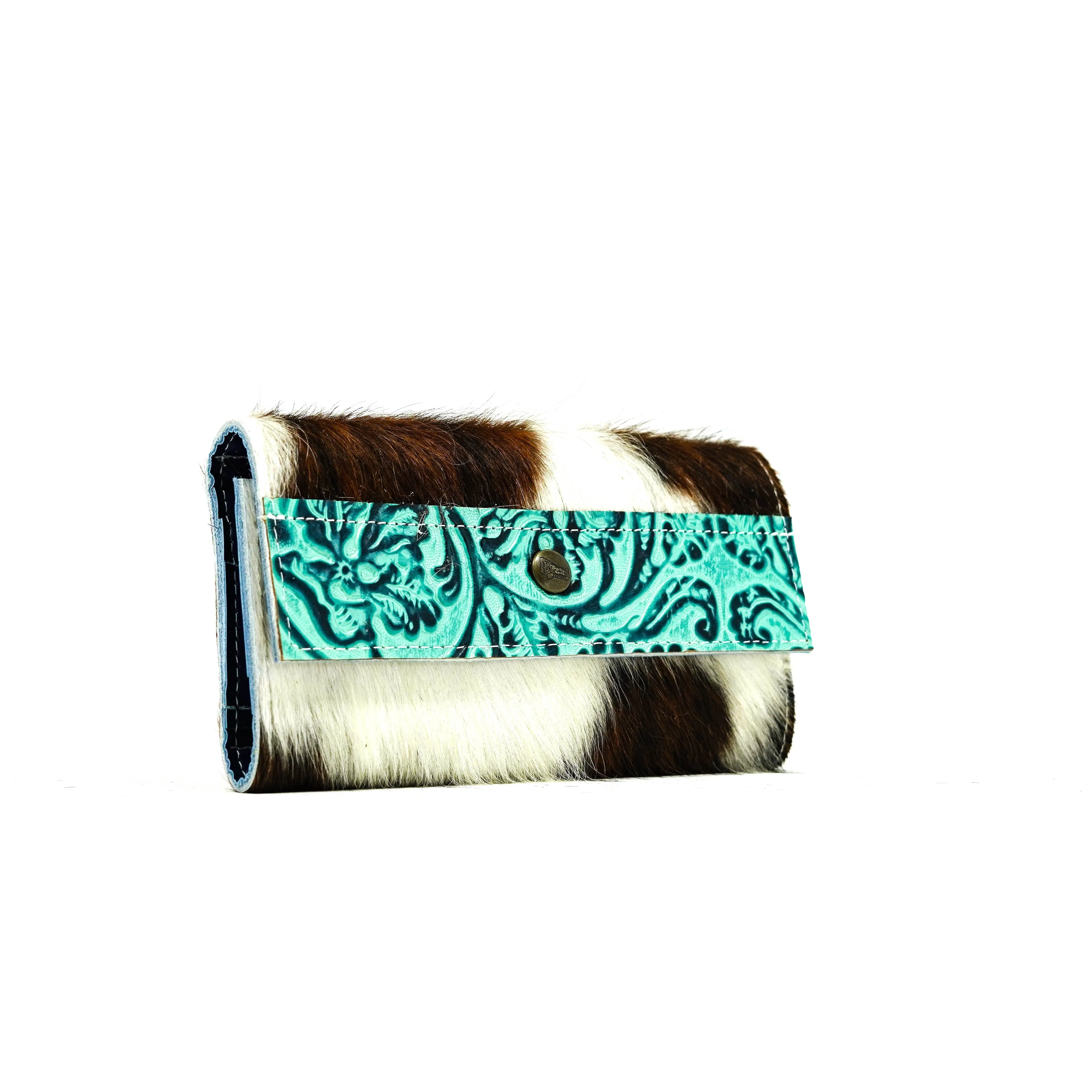Kacey Wallet - Tricolor w/ Sea Glass Tool