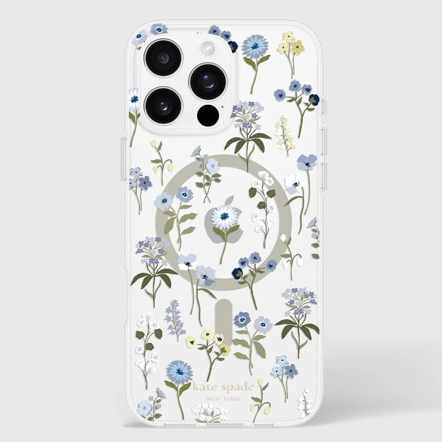 kate spade new york iPhone 16 Pro Max Case - Compatible with MagSafe - Designer Phone Case - Precious Bloom