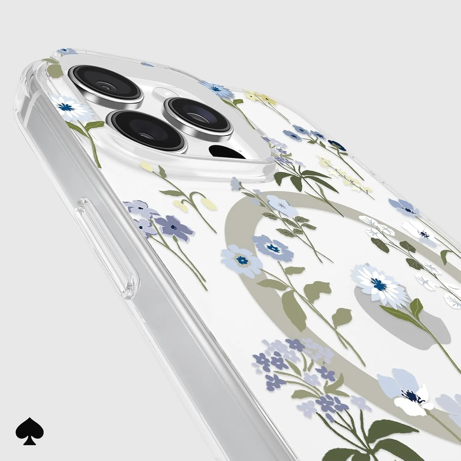 kate spade new york iPhone 16 Pro Max Case - Compatible with MagSafe - Designer Phone Case - Precious Bloom