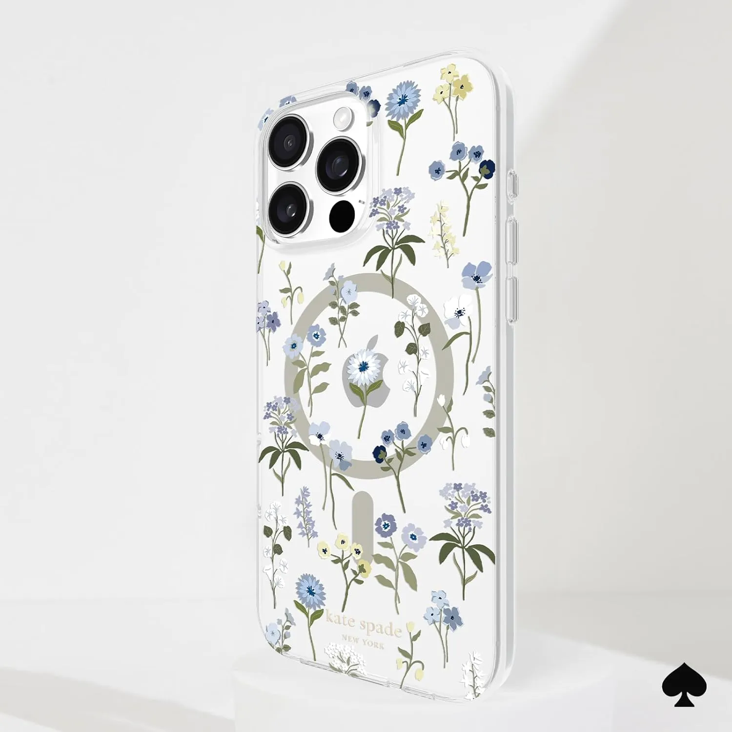 kate spade new york iPhone 16 Pro Max Case - Compatible with MagSafe - Designer Phone Case - Precious Bloom