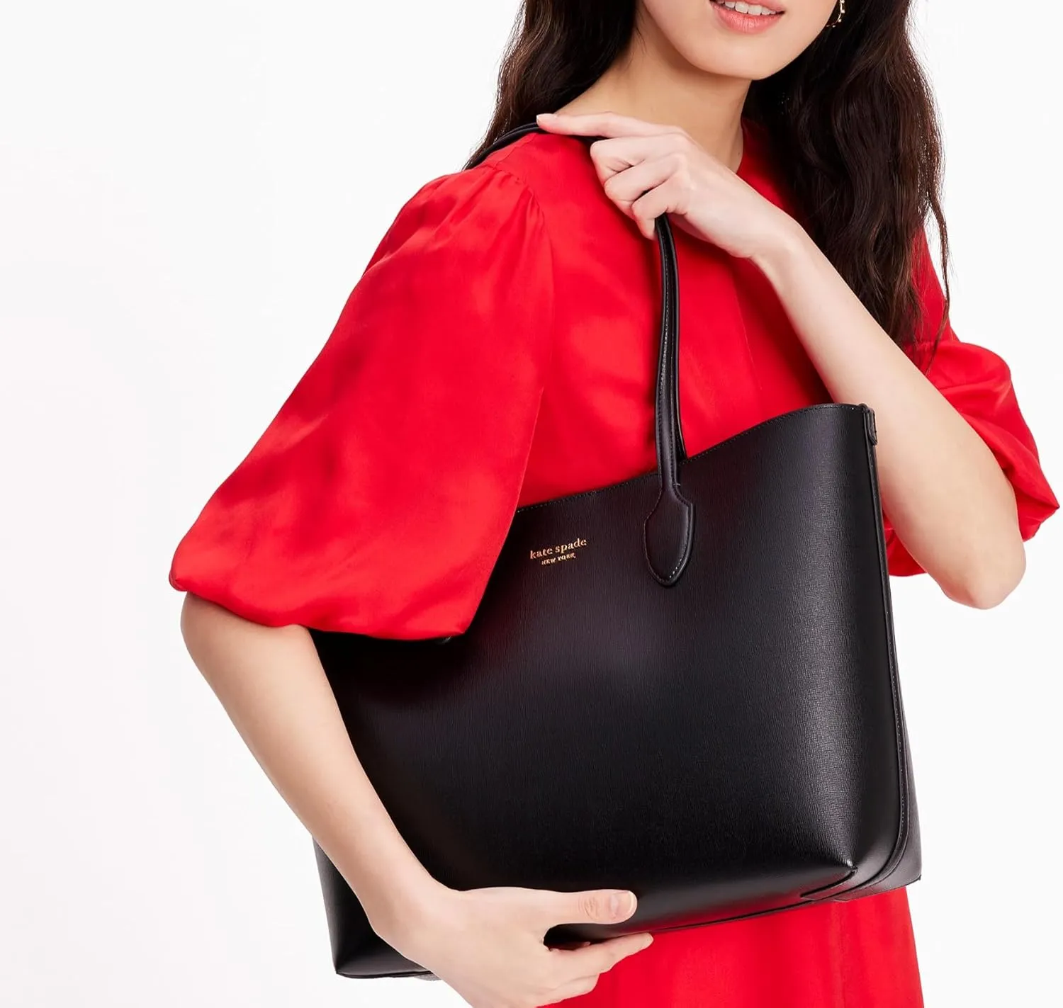 kate spade new york Women's Bleecker Saffiano Leather Large Tote