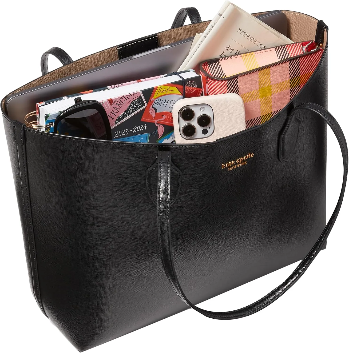 kate spade new york Women's Bleecker Saffiano Leather Large Tote