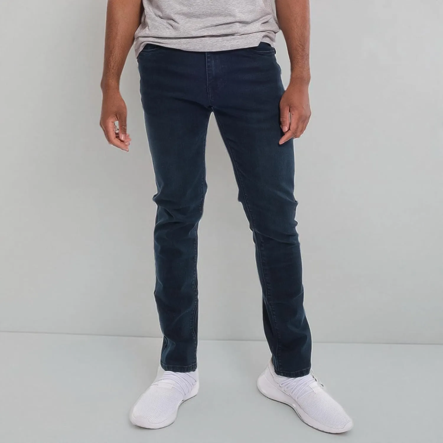 Kenneth Cole Reaction Mens Jeans Slim Fit - 2-Way Stretch Denim Jeans for Men Slim Fit - Men's Jeans 5-Pocket