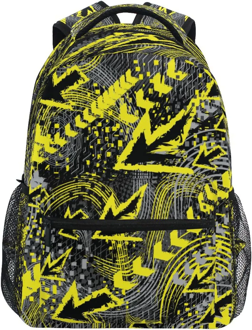 Kigai Arrow Indicator Travel Backpack for Men and Women Lightweight College Laptop Backpack Business Computer Bag Shoulder Bag Casual Daypack